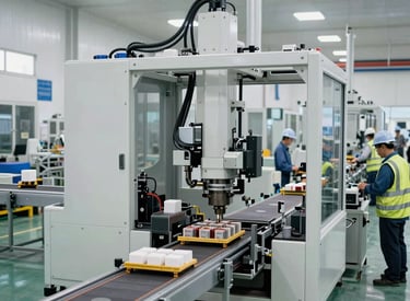 Team meeting in a modern office discussing logistics plans.