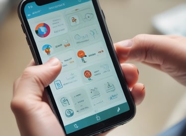 Resident using a smartphone app to manage visitor access and deliveries.