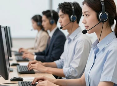 Customer reviewing a detailed quote on a laptop in a cozy home setting.