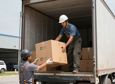Customer reviewing a detailed quote on a laptop in a cozy home setting.