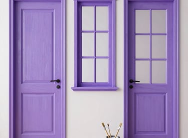 Painter applying fresh white paint to a modern apartment wall in Porto Alegre.