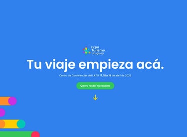 a website page with a colorful background and a colorful background