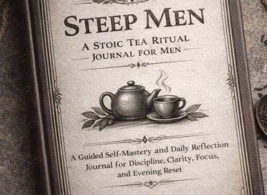 Steep Men: A Stoic Tea Ritual Journal for Men