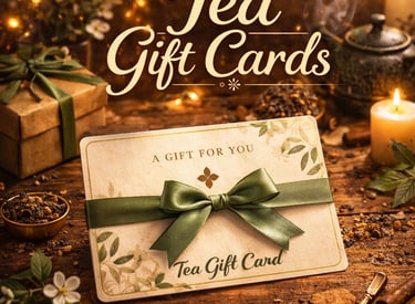 Tea Gift Cards