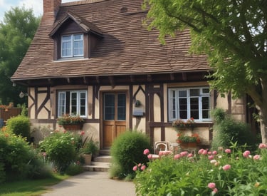 Clean and tidy holiday cottage interior after thorough cleaning.