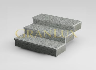 Сходи з покостівського граніту