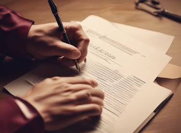 Financial charts and reports displayed on a laptop screen with coffee cup nearby