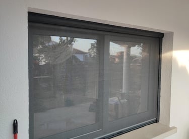 mosquietera enrollable 