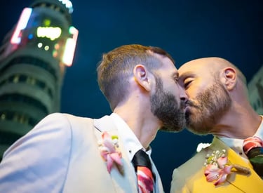 Amor gay en España, un beso inolvidable