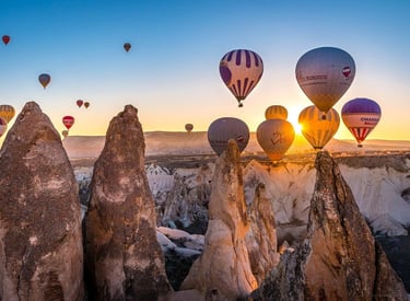 Cappadocia Balloon Champagne Breakfast — Turkey