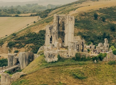 Corfe Castle — England