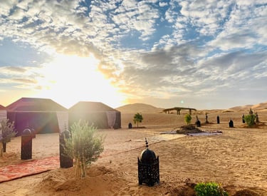 Desert Wellness Camp — Morocco