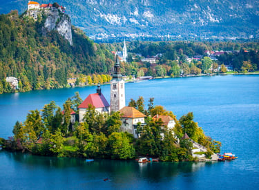 Lake Bled Castle, Slovenia