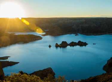 Los Reyunos Reservoir