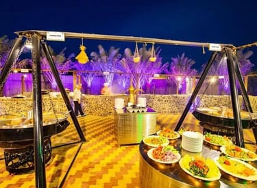 Midnight Desert Dinner — Dubai, UAE