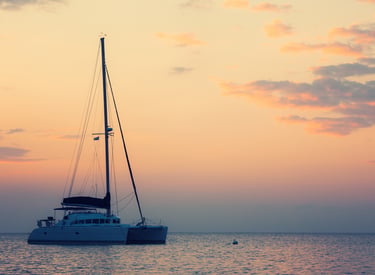Santorini Sunset Catamaran Experience — Greece