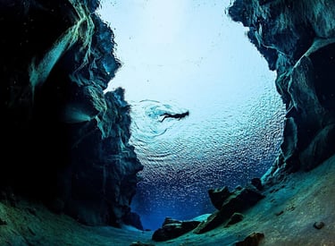 Swimming Between Continents — Silfra, Iceland