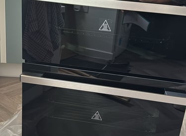 Front side of the electric cooker installed by electrician in nuneaton