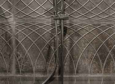 modern electric shower mixer installed by electrician in nuneaton