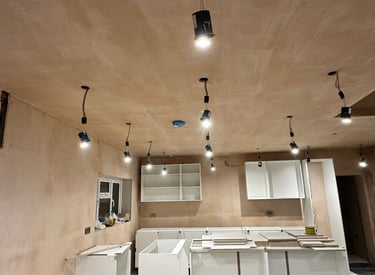 Kitchen Spot Lights Work Done