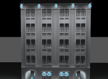 iluminación exterior