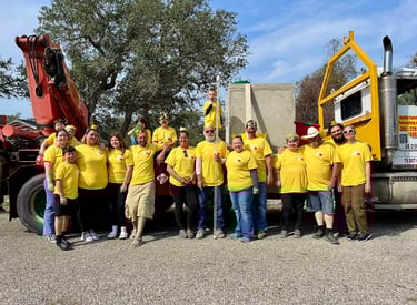 Burke Construction Crew and Families