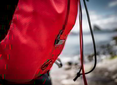 Produit - Sac a dos Mammut - Détail logo © Virginie Bouilhac