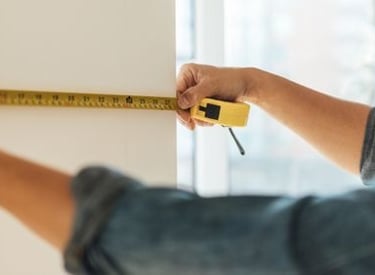 Blinds measuring
