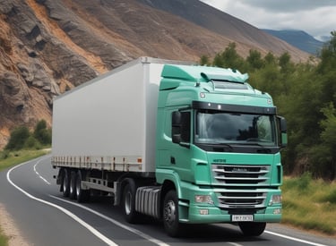 A fleet of trucks ready for transportation services.