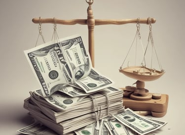 Two business cards placed on a white sheet. The cards are orange and dark blue, each with the text 'CASTRO CAPITAL' printed in uppercase.