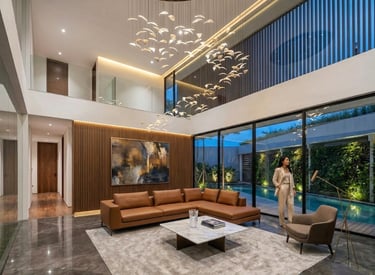 Jasa arsitektur & interior rumah mewah modern Jakarta, BSD, Serpong, PIK, Karawaci