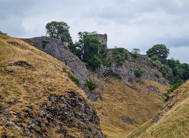 Peveril Castle in Castleton