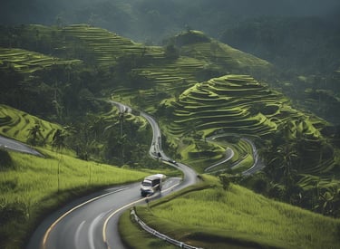 a large wooden door with a plant in front of it