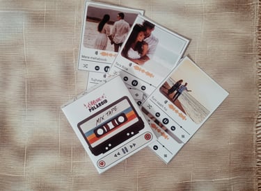 Spotify music polaroid gift