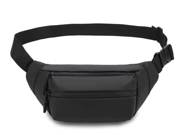 black fanny bag 