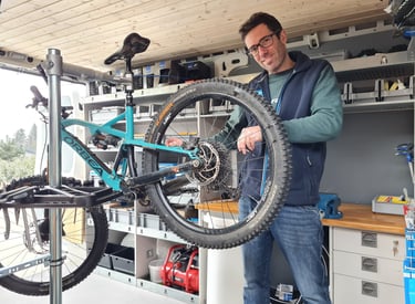 Nussschrauber Fahrrad Service Mobil Vöcklabruck