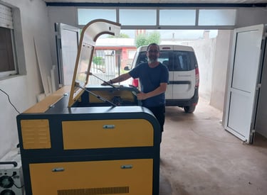 máquinas de corte y grabado laser