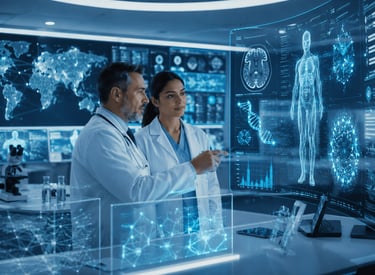 AI-driven diagnostics and smart healthcare platform for institutional deployment