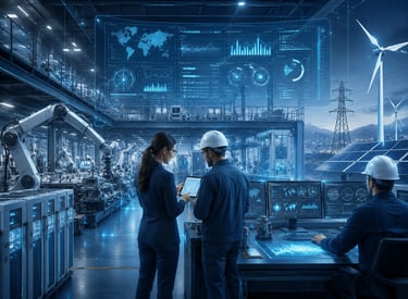 Advanced energy technology, industrial infrastructure, and grid resilience platform