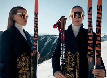 Ukrainian national biathlon team uniform by Gasanova