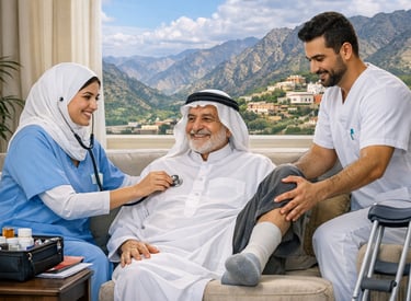 تمريض منزلي في أبها وخميس مشيط – علاج طبيعي وممرضة منزلية بالشهر | لايف سبورت