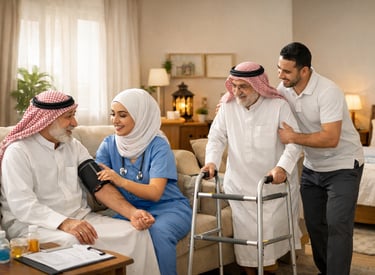 تمريض منزلي في القصيم (بريدة – عنيزة) – علاج طبيعي وممرضة منزلية بالشهر | لايف سبورت