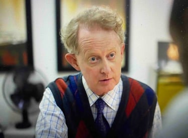 Greg Poppleton Actor is with Smith and Macdonald Management Sydney Australia
