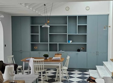 Interior painting of dining area on Wandsworth by Pure Perfection