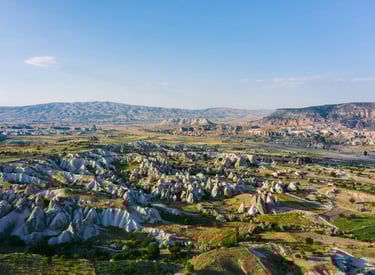 Göreme Türkei Inland, Felsen und Berge