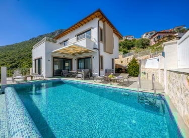 Ferienhaus mit Pool