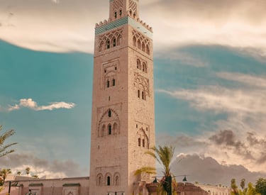 Marrakech-Safi, Marokko, Koutoubia Moschee