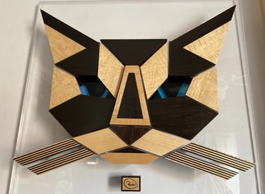 GEO  wall day pic-richWOODart.com-24"x24"-18 lbs.  