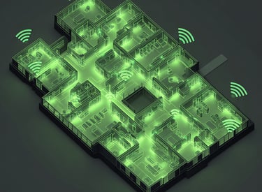 Green Wifi Heatmap
