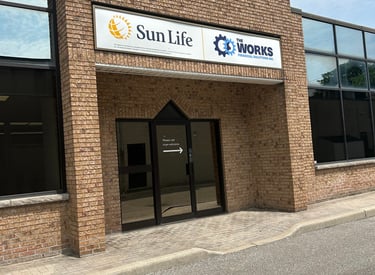 Commercial business building that i cleaned windows for
